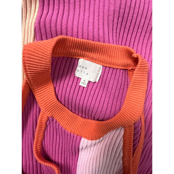 Pink Halter Mini Dress - Picture 4 of 8